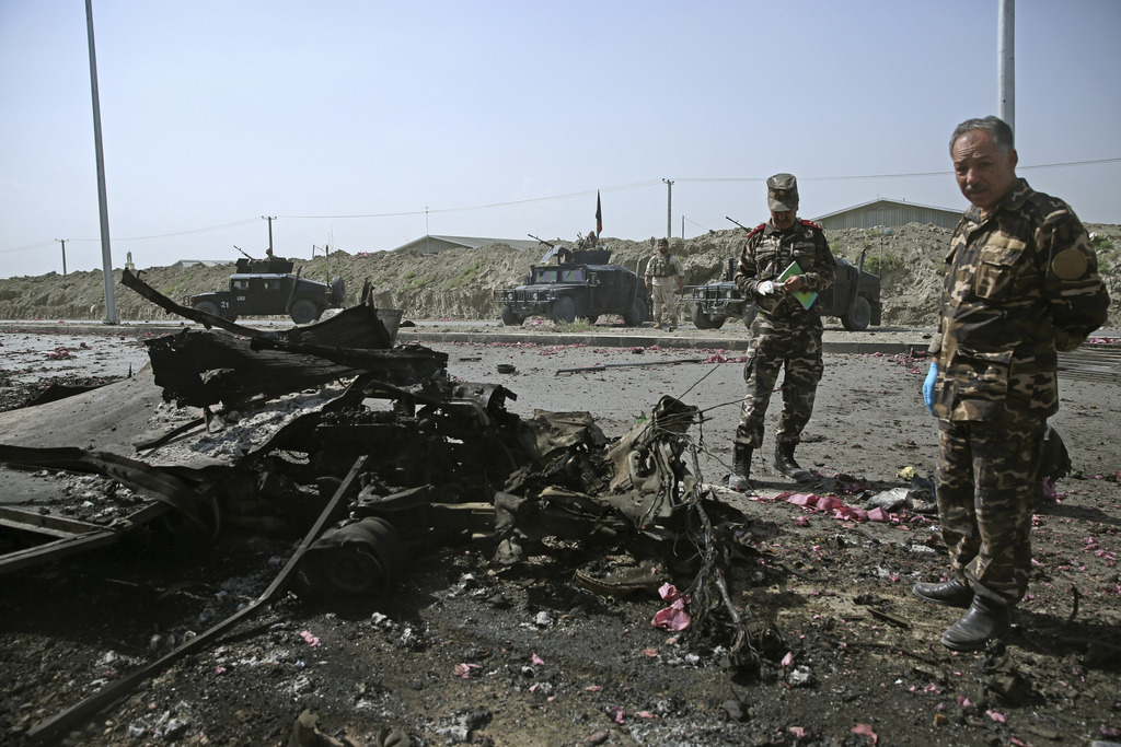 Les affrontements entre les attaquants talibans et les forces de sécurité ont duré quatre heures.