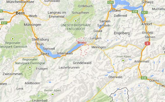 L'accident s'est déroulé dans la région de Giessbach-Schweibenalp, sur la commune de Brienz.