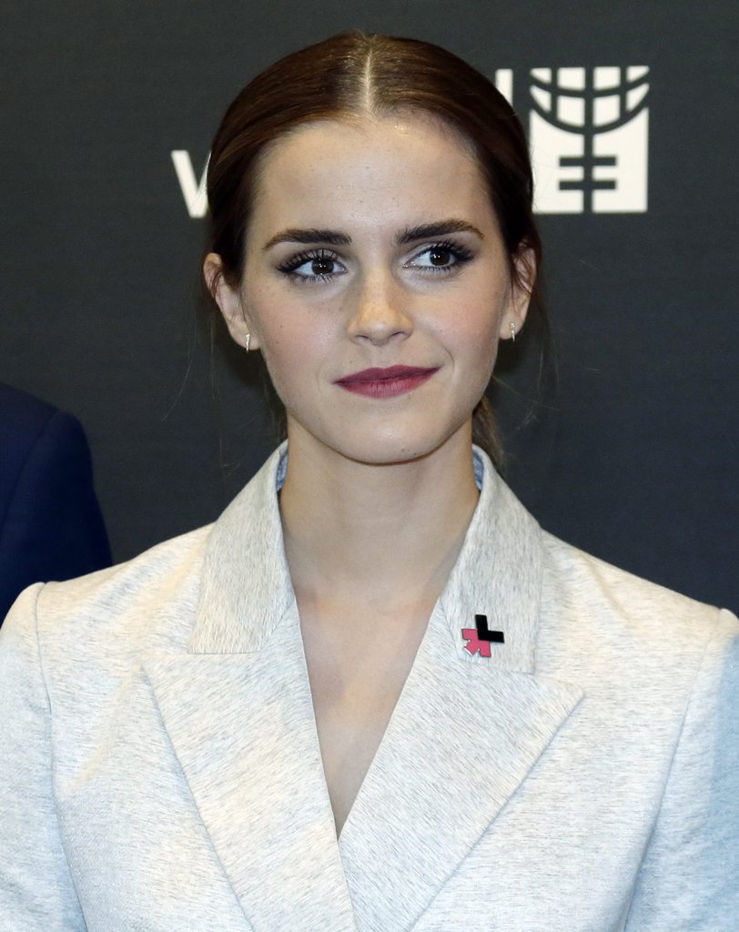 L'actrice Emma Watson, désormais ambassadrice pour les droits des femmes auprès de l'ONU, a fait un discours vibrant  pour le lancement de la campagne HeForShe, à New York.