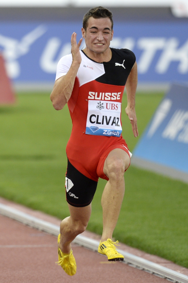 Florian Clivaz a eu les jambes lourdes durant son 100 mètres à Zurich.