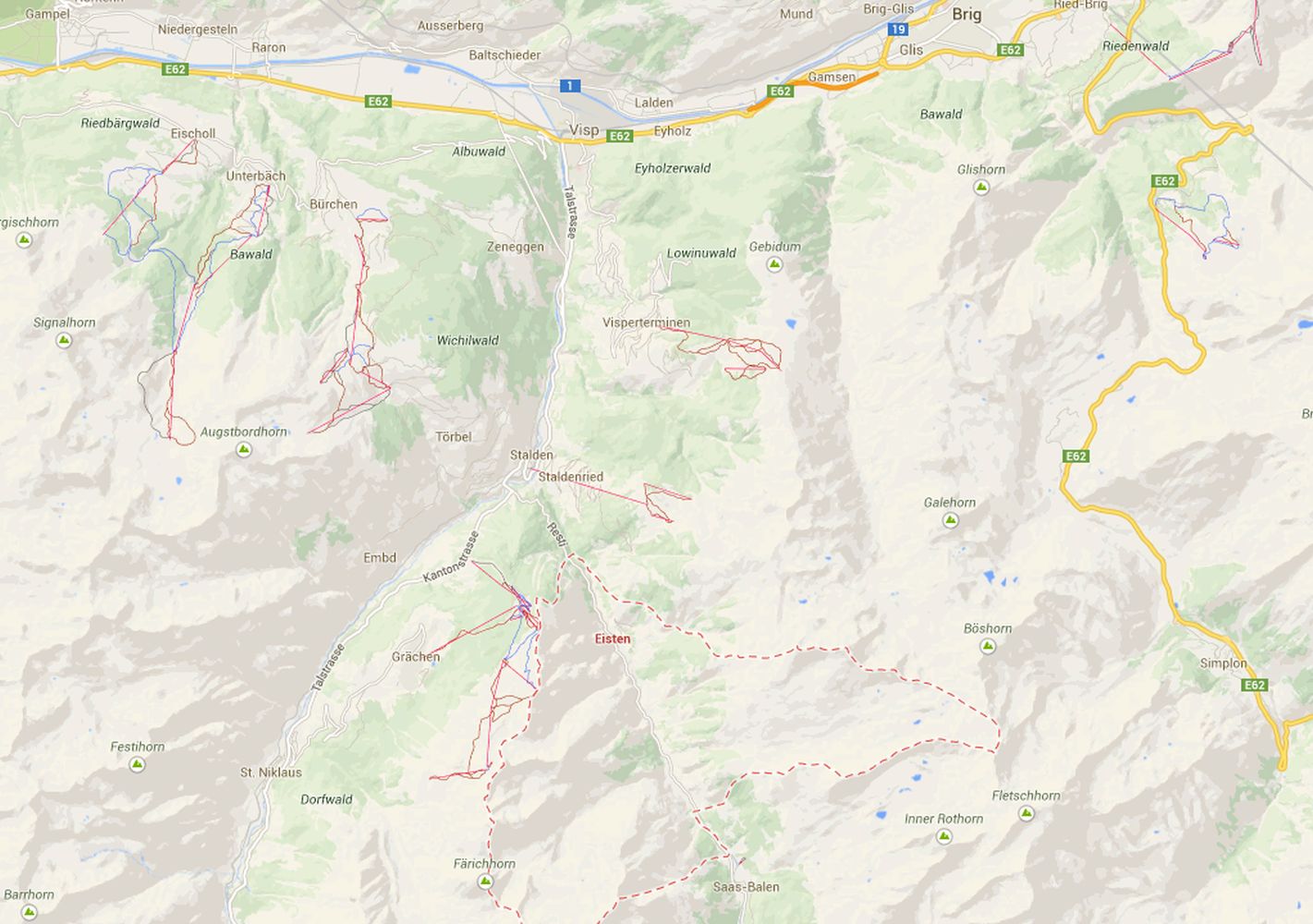 L'accident s'est produit à Eisten dans le Haut-Valais.