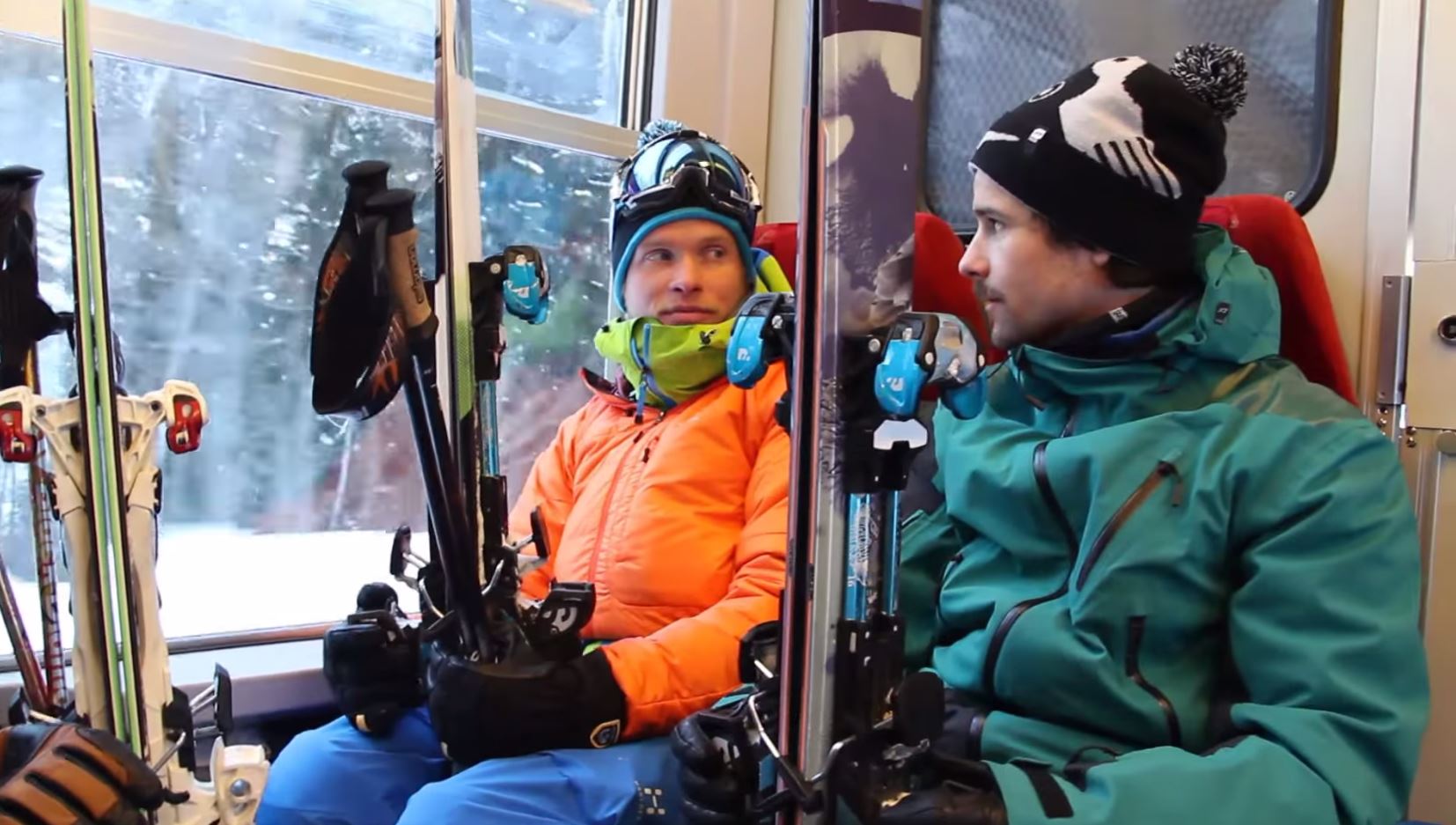 Les deux garçons avaient l'habitude de skier ensemble, comme ici, à Chamonix, en 2012.