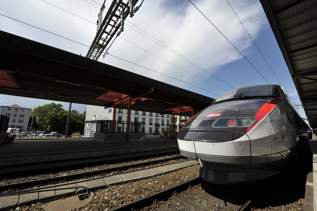 Les trains entre Genève et Paris ne circulent que partiellement ce mercredi en raison d'un glissement de terrain entre la Plaine et Bellegarde (Ain).  