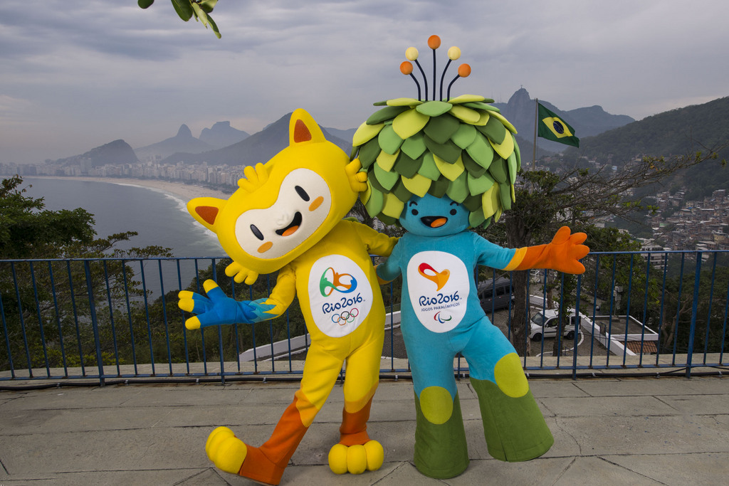"Absolument rien n'est en retard" a assuré le maire de Rio de Janeiro, concernant la construction des stades olympiques. 
