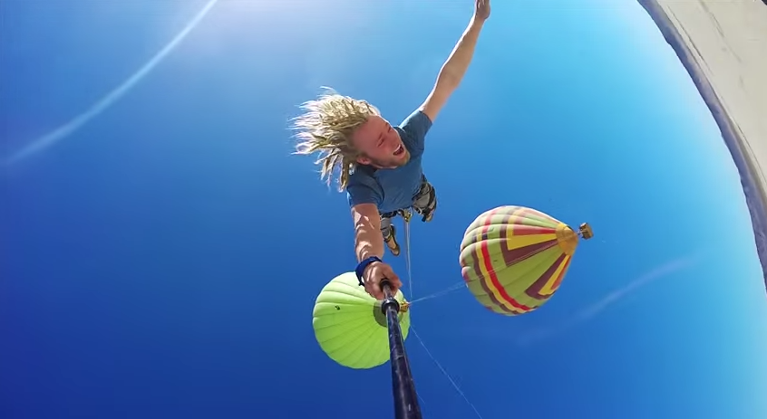 Un saut à l'élastique associé à un vol en montgolfière, une association inédite.