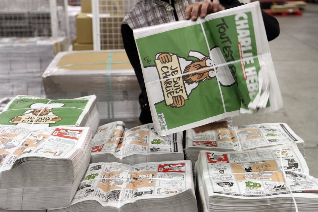 La une du premier numéro de "Charlie Hebdo" après l'attentat n' pas manqué de faire réagir.