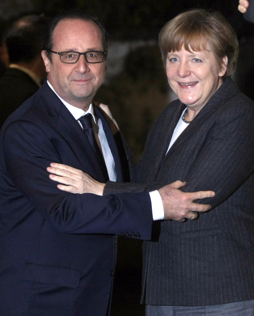François Hollande et Angela Merkel pèseront de tout le poids de la France et de l'Allemagne pour convaincre Kiev et Moscou.