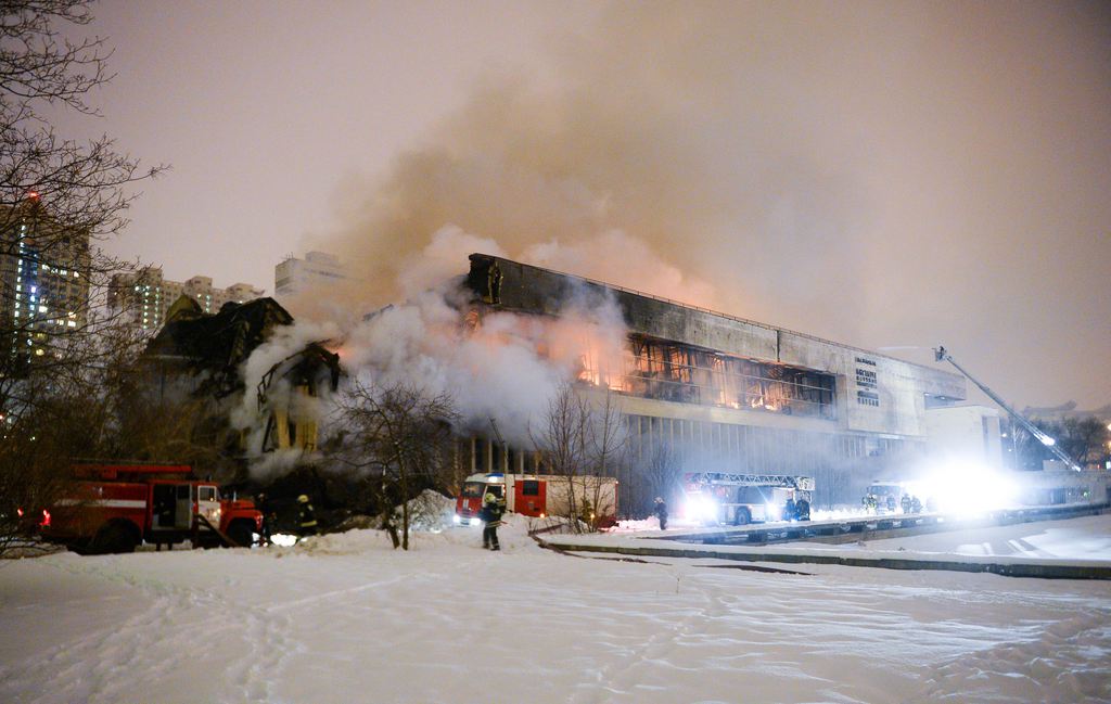 La bibliothèque universitaire de Moscou a été détruite par les flammes. Les milieux scientifiques parlent d'un "Tchernobyl culturel". 