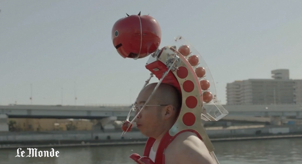 Un Japonais a inventé le distributeur à tomates pour sportifs.