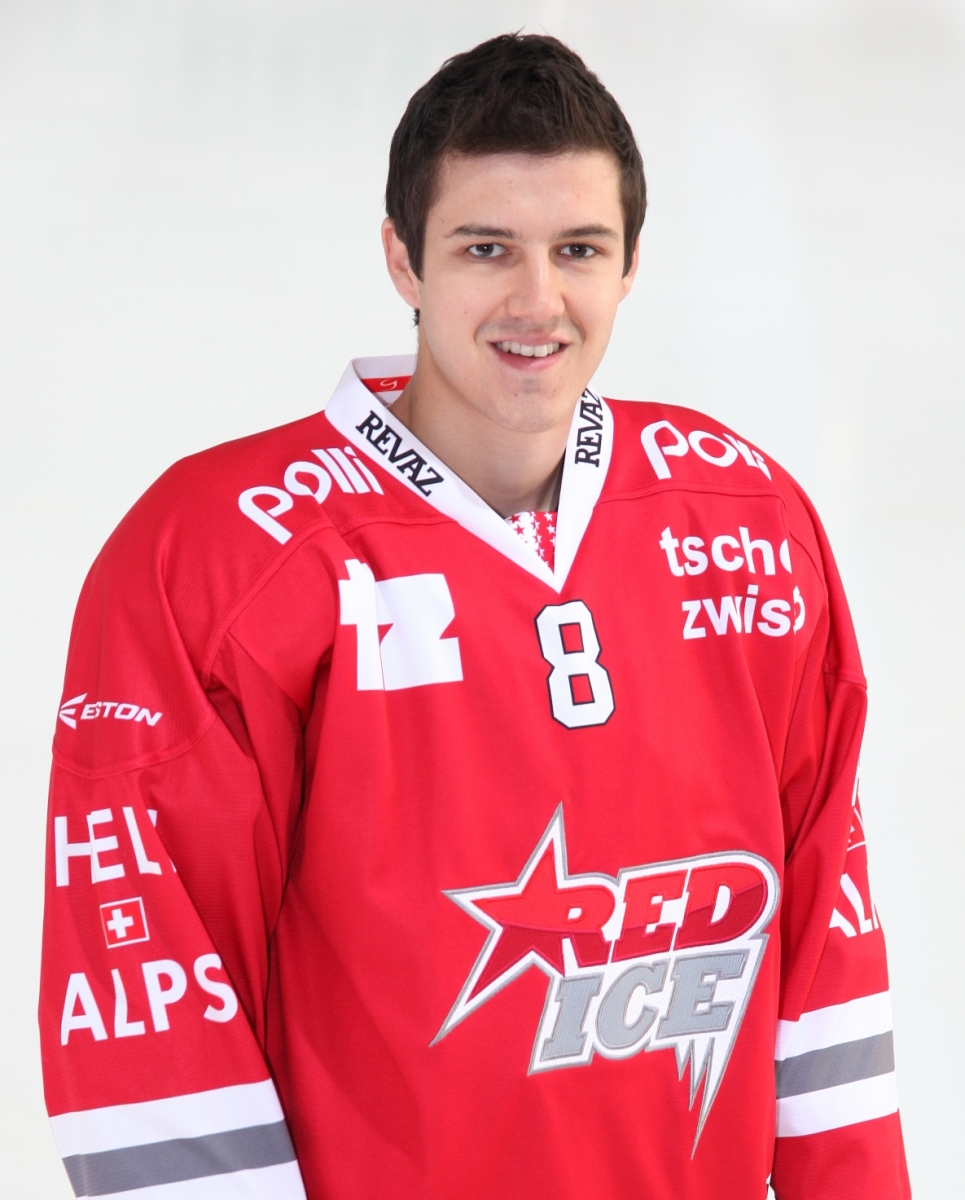 Valentin Borlat porte déjà le maillot du Red Ice cette saison. Il vient de signer définitivement pour l'an prochain.