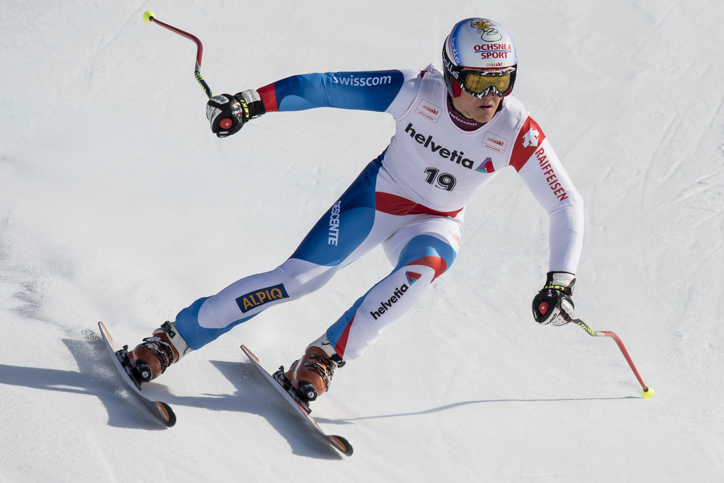 A 19 ans, Loïc Meillard est un des skieurs suisses les plus prometteurs. 