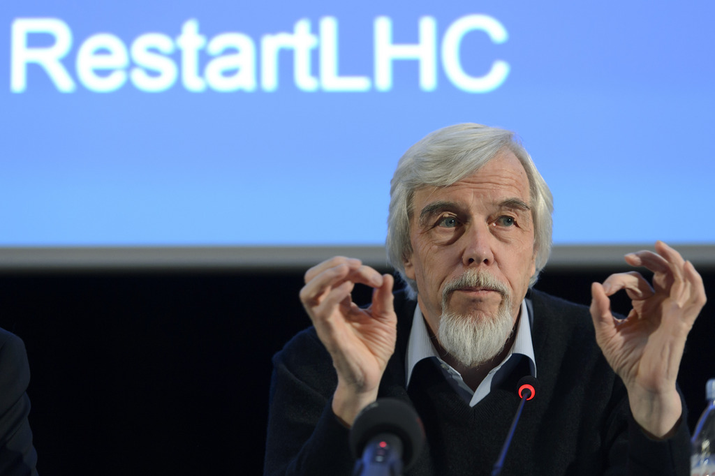 Rolf-Dieter Heuer, directeur général du CERN, compte beaucoup sur cette deuxième vie du LHC.