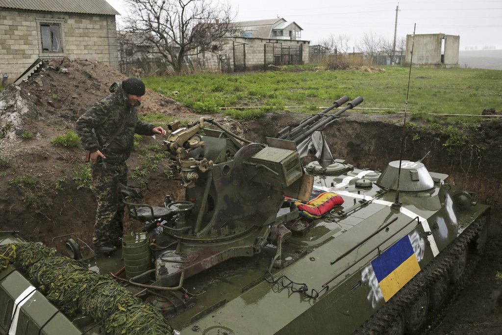 Le village de Chirokiné fait l'objet d'intenses combats entre forces ukrainiennes et séparatistes.