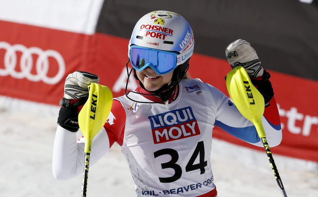 La Vaudoise de 20 ans sera notamment l'une des candidates au titre en slalom aux Mondiaux de Hafjell.