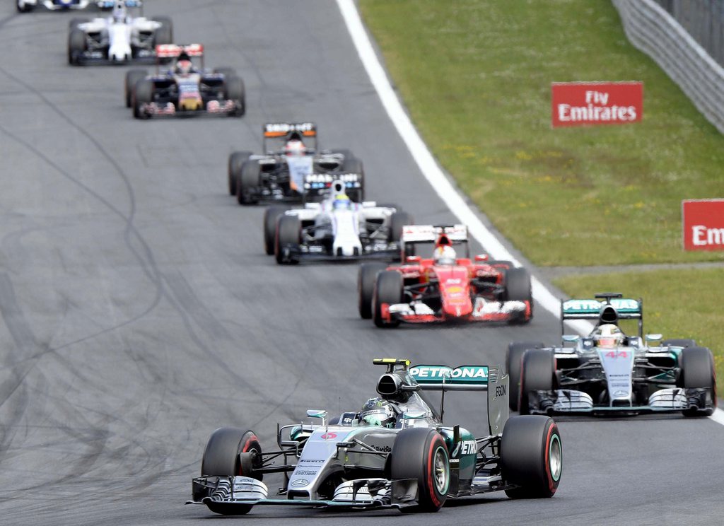 Rosberg a signé la 11e victoire de sa carrière en formule 1, la troisième cette saison après l'Espagne et Monaco. 