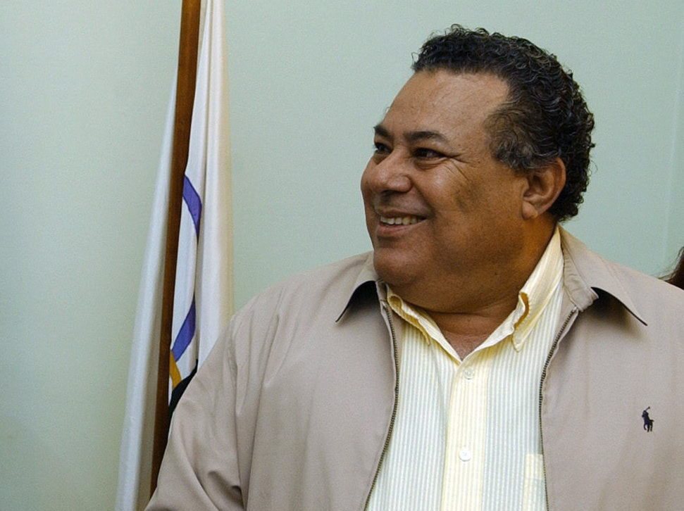 Julio Rocha, ex-président de la Fédération nicaraguayenne de football, ici en 2005. 