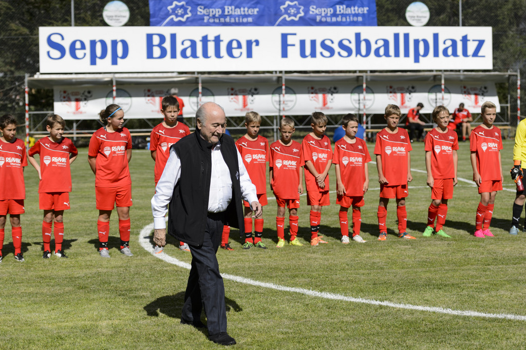 Sepp Blatter ne s'est pas offusqué de l'absence de son meilleur ennemi, Michel Platini.