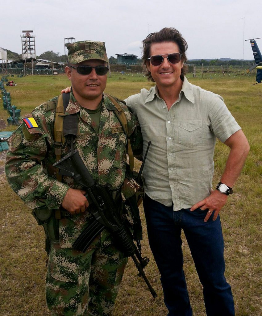 L'accident s'est déroulé sur le tournage du film Mena, en Colombie. 