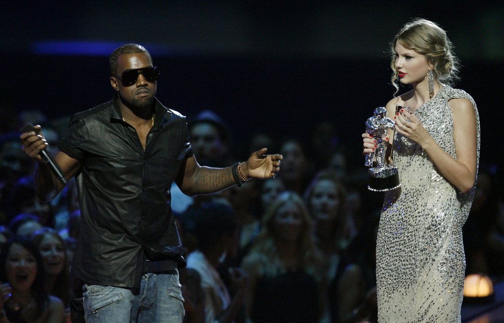 MTV awards: Taylor Swift grande gagnante, Kanye West rêve d'être président (archives cérémonie 2009)-