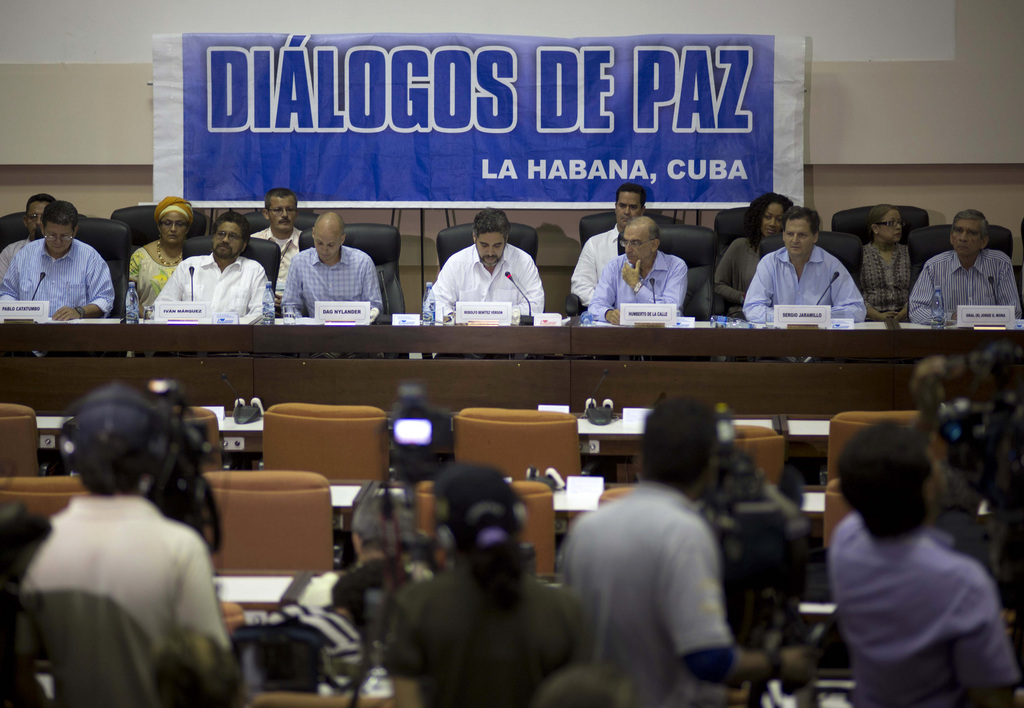 Les négociations de paix sont en négociations depuis trois ans à la Havane. ans.