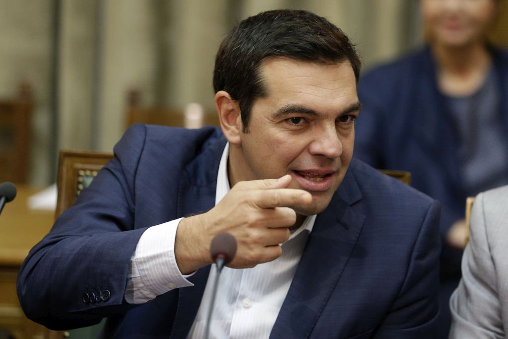 Le premier conseil des ministres du deuxième mandat de premier ministre d'Alexis Tsipras.