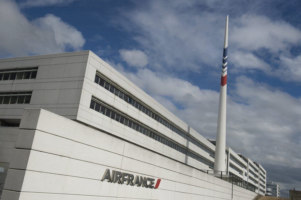 Le siège d'Air France à Roissy, théâtre de la reprise des négociations entre la direction et les syndicats de pilotes.