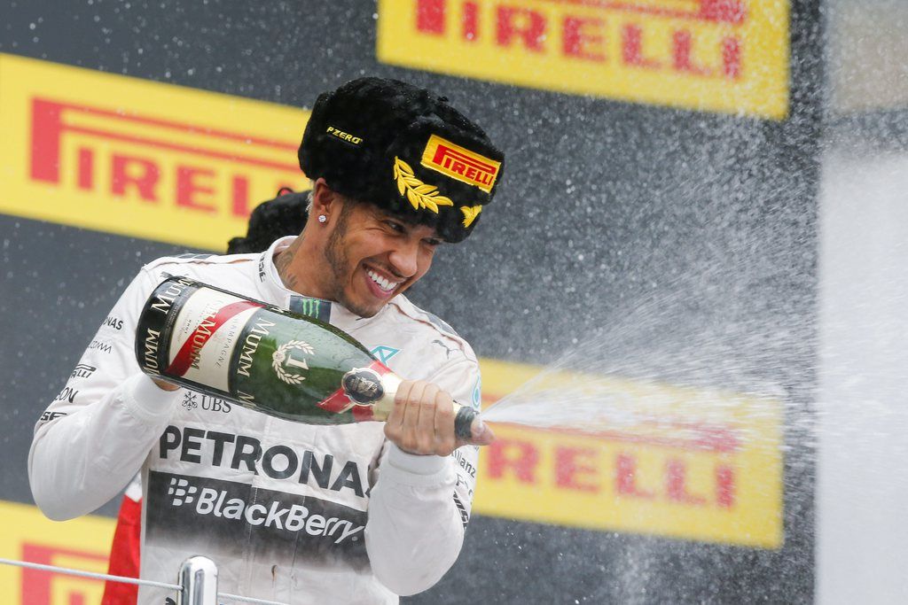 Lewis Hamilton a remporté le Grand Prix de Russie.