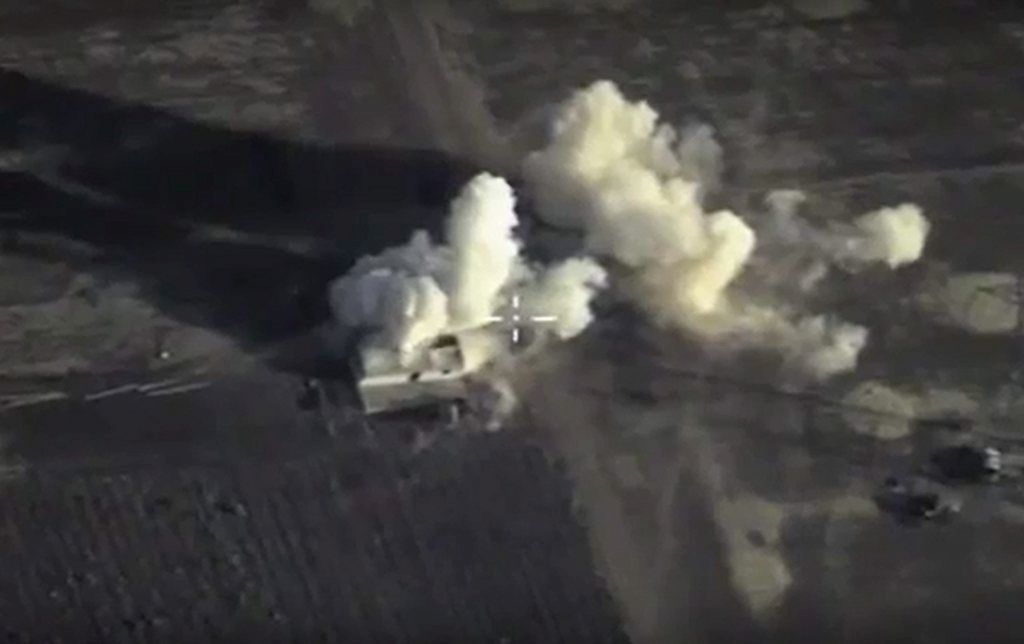 L'armée russe a mené des raids aériens en Syrie.