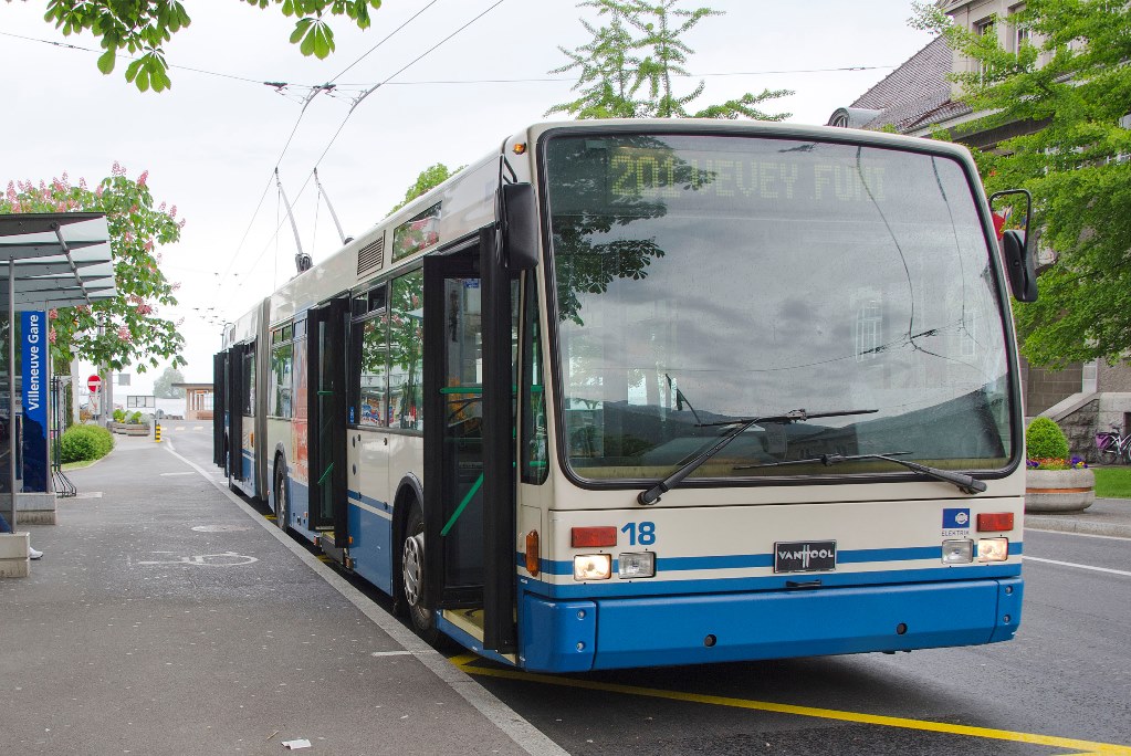 Les bus de la Riviera circuleront dès 2018 jusqu'à Monthey et Saint-Gingolph.
