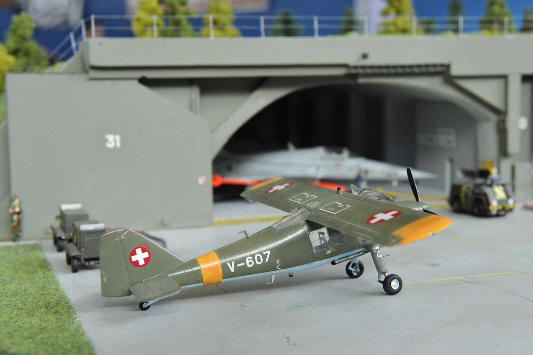 Toutes les époques de l'aviation militaire sont représentées à l'exposition Historia.





Sacha Bittel/Le Nouvelliste