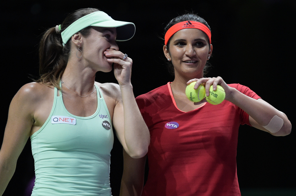 Sania Mirza et Martina Hingis forment peut-être la meilleure paire pour le tennis en double. Elles viennent de survoler la finale du Masters de Singapour.