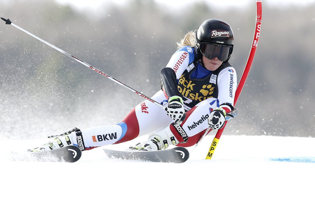 La skieuse d'Unteriberg a terminé ex aequo avec la Tchèque Sarka Strachova.