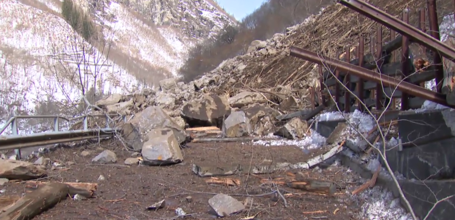 La route ne sera complètement rouverte vers le Val Calanca que dans deux mois.