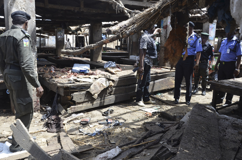 la ville de Maiduguri a déjà été le théâtre d'explosions terroristes, comme dans un marché en juin 2015.