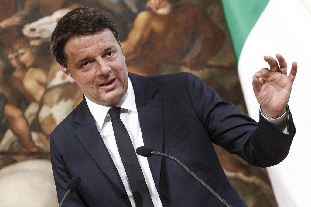 "L'Italie a décidé formellement de rappeler son ambassadeur pour consultations", a annoncé le chef du gouvernement italien, Matteo Renzi.