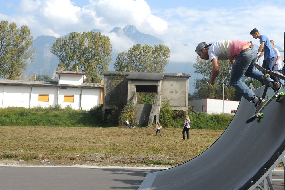A Vouvry, des jeunes en partenariat avec la commune ont créé un skate park. Il répond aux besoins et aux envies des jeunes.