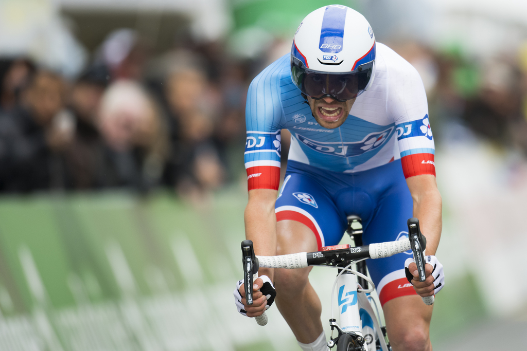 Le Français Thibaut Pinot a remporté la troisième étape du Tour de Romandie.