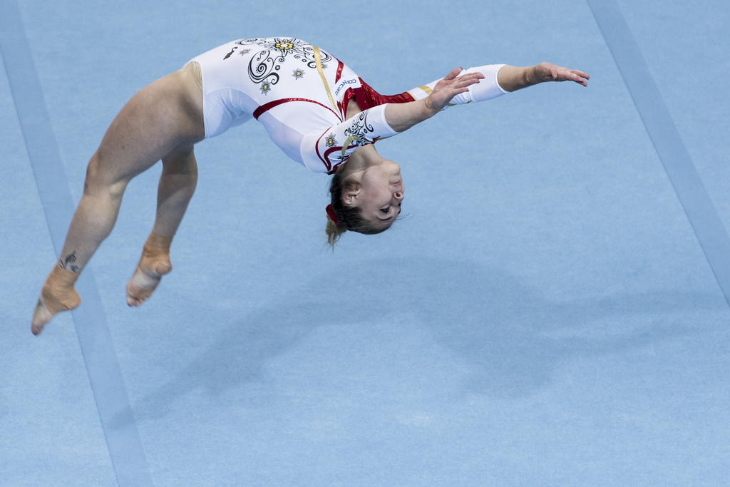 Giulia Steingruber disputera samedi les finales au saut, au sol et aux barres asymétriques.