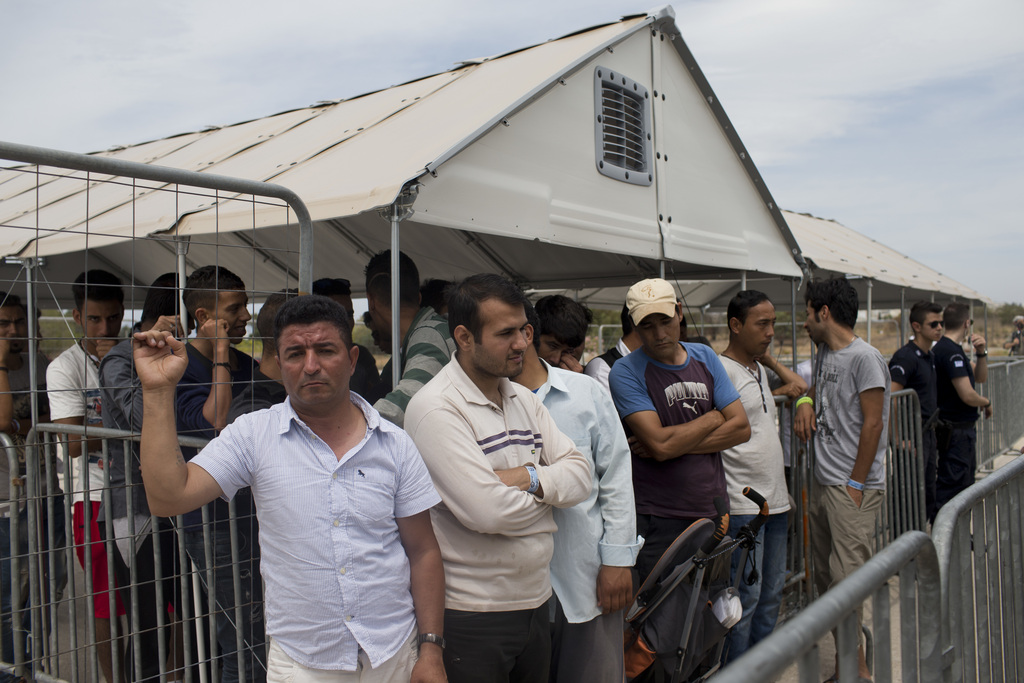Plus de 15'000 demandeurs d'asile ont été préenregistrés en trois semaines en Grèce.