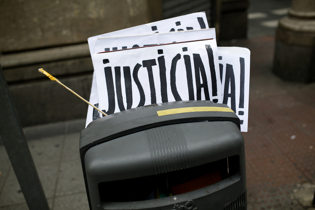 "Justice" en espagnol.