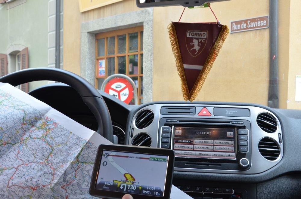 La rue de Savièse à Sion, un piège pour les touristes transalpins. dont le GPS semble connaître quelques ratés. 