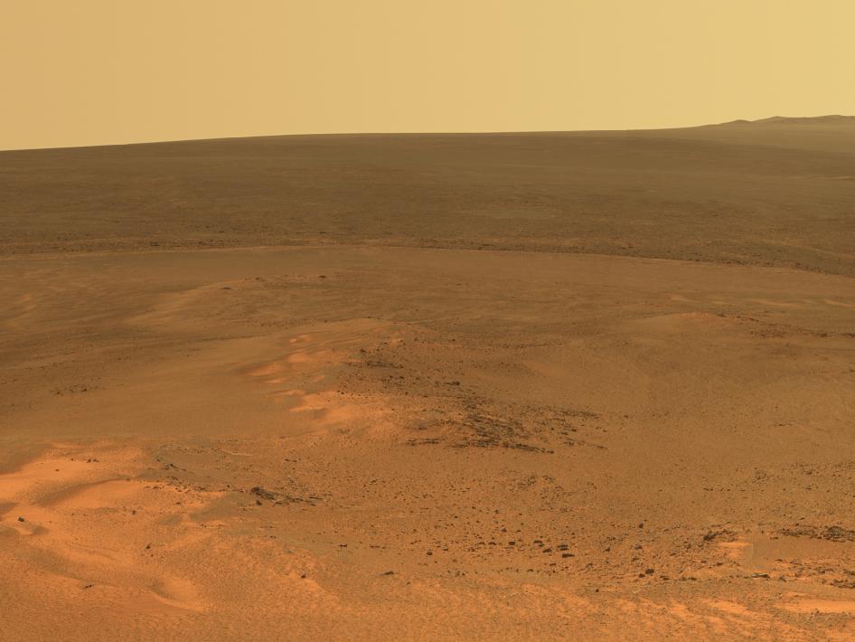 Le Mars Exploration Rover Opportunity de la NASA délivre les fruits de huit années d'exploration de la planète Mars.