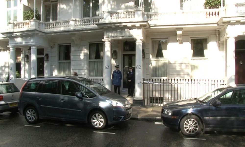 Eva Kumeny, mariée depuis vingt ans à un riche héritier de Tetra Pak, a été retrouvée morte dans sa somptueuse demeure à Chelsea.