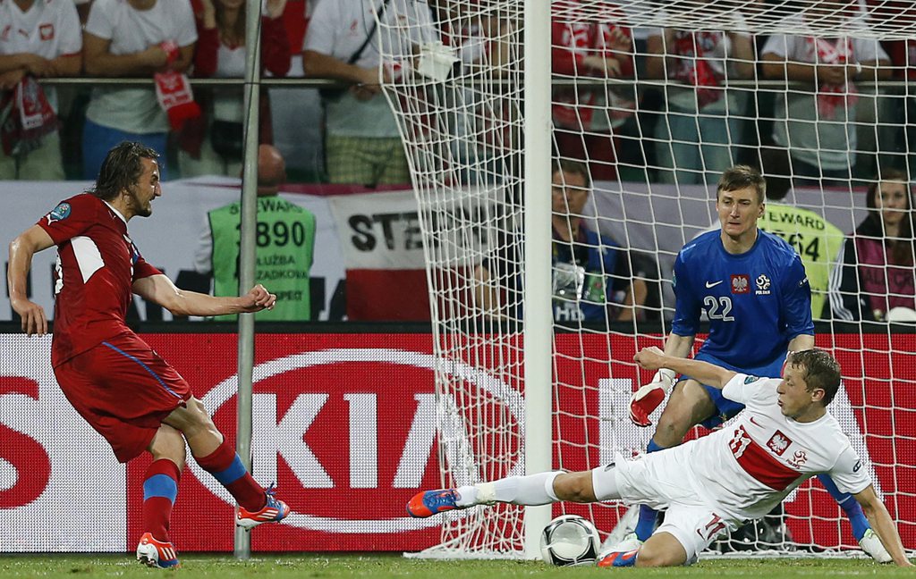 Le Tchèque Petr Jiracek bat le portier polonais Przemyslaw Tyton. Avec cet unique goal de la rencontre, la République Tchèque élimine la Pologne de son Euro 2012 et se hisse en quart de finale.