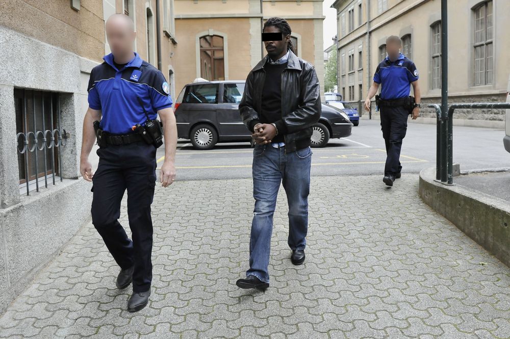 Sion le, 13 juin 2012 : Procee en deuxieme instance du coupable de la tuerie de Martigny. ©  Sacha Bittel/Le Nouvelliste

