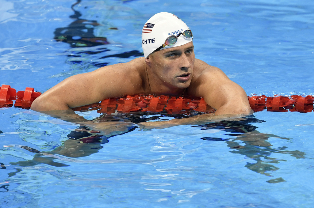 Le champion américain nageait récemment en eaux troubles.