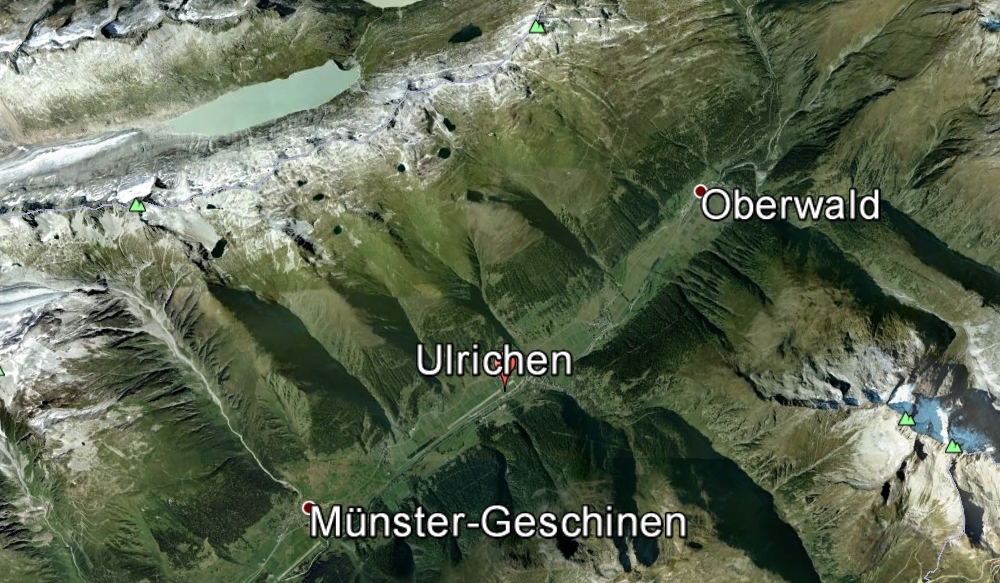 L'accident s'est produit au-dessus d'Ulrichen, dans la vallée de Conches.