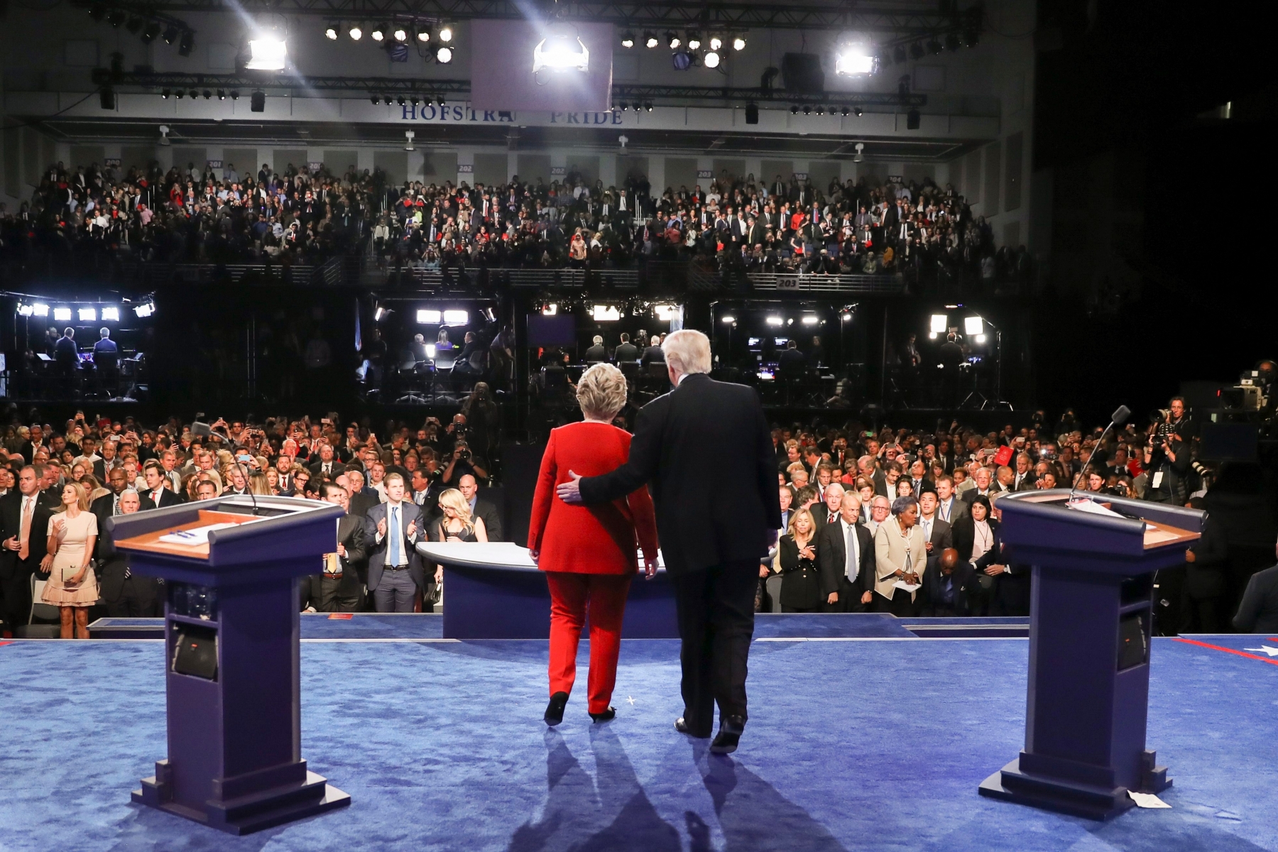 Le premier débat télévisé entre Hillary Clinton et Donald Trump a donné lieu à un affrontement tendu, voire musclé.