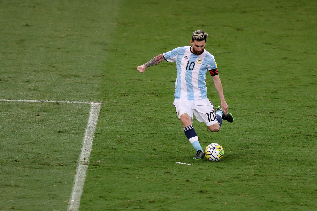 Lionel Messi a inscrit le premier but à la 9e minute.