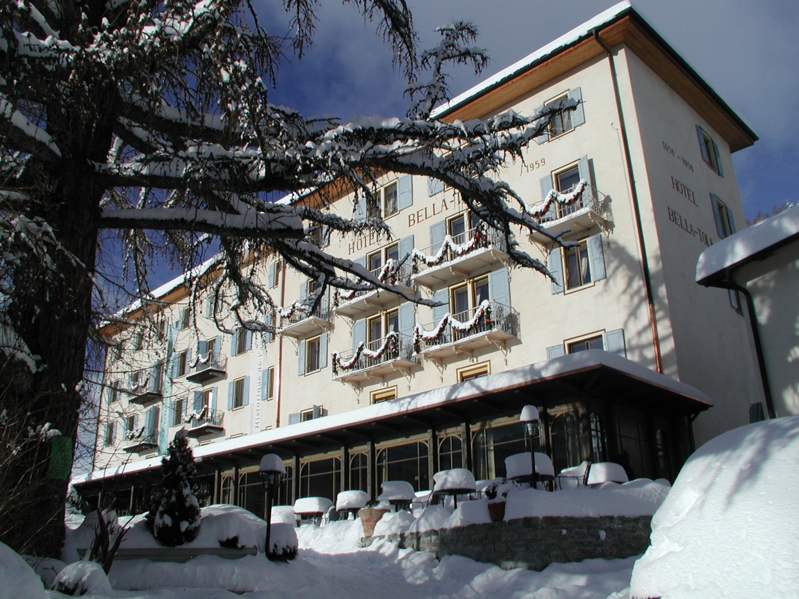 hotel bella-tola hiver